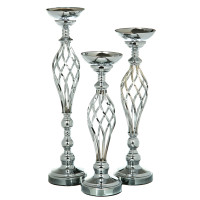 Набор флористических подставок "Лукреция", серебро (2009-054) Набор флористических подставок "Лукреция", серебро (2009-054)