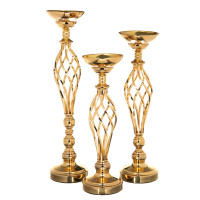 Набор флористических подставок "Лукреция", золото (2009-053) Набор флористических подставок "Лукреция", золото (2009-053)