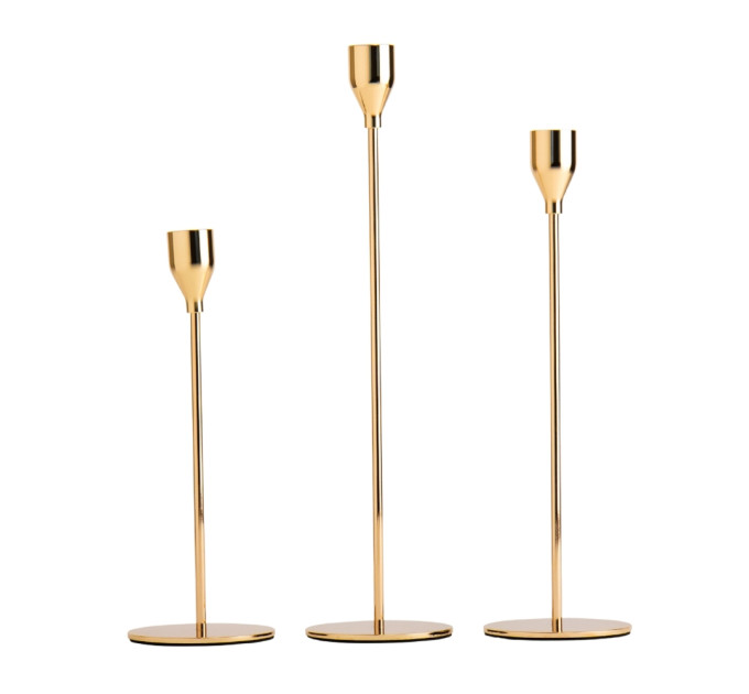 Набор из 3 подсвечников "Шампань", 32,5*27,5*23 см (9062-002)