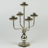 Подсвечник (40 см, бронза+никель) (205418)