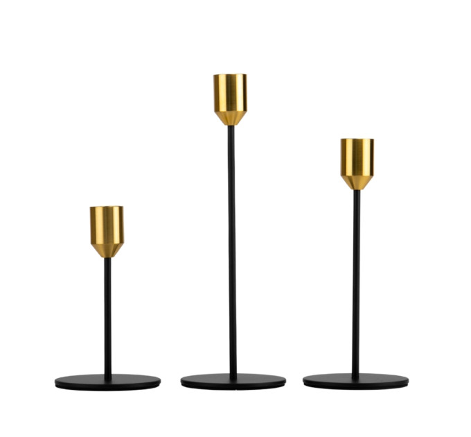 Набір з 3 підсвічників "Магнетизм", 24*19,5*14 см (9062-001)