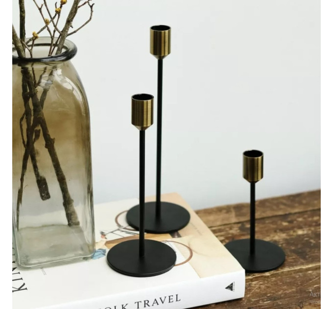 Набір з 3 підсвічників "Магнетизм", 24*19,5*14 см (9062-001)