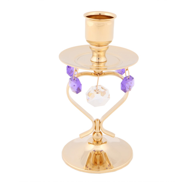 Подсвечник "Кристалы" (13 см) (009-C04/GEM)
