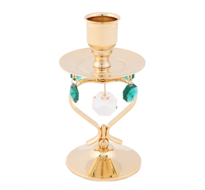 Подсвечник "Кристалы" (13 см) (009-C04/GPV)