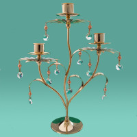 Подсвечник "Лепестки" (27 см) (007-C04)