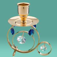 Подсвечник "Кристалл" (12 см) (010-C04/GDB)