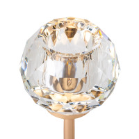 Набор из 3 подсвечников "Бриллиант", золотой, 21*17,7*14,7 см (9137-012)