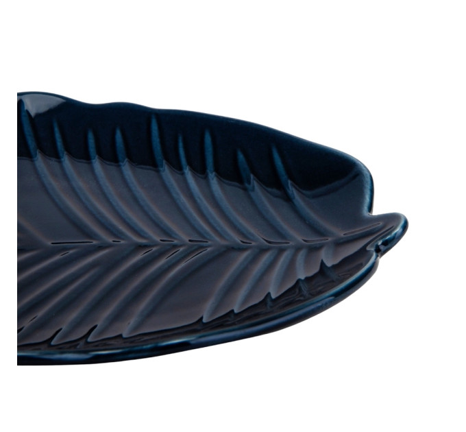 Блюдо "Синий лист", 30 см, (комплект 6 шт) (9095-015)
