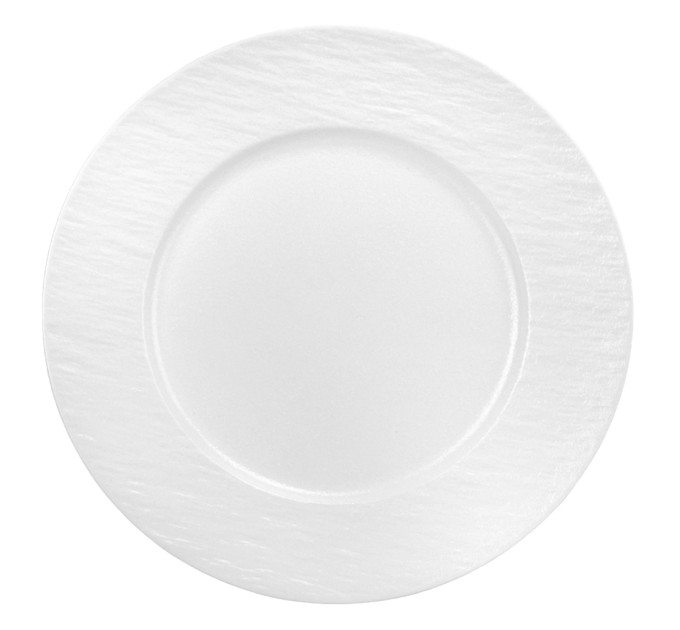 Тарелка "Инь и ян", белая, (комплект 6 шт) 27 см (9182-005)