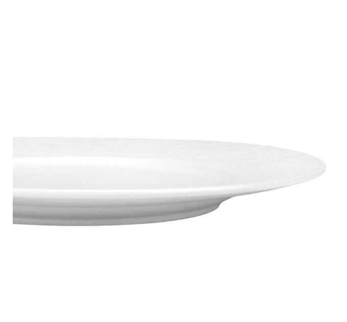 Тарелка "Инь и ян", белая, 31 см, (комплект 5 шт) (9182-014)