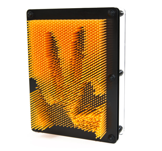 Гвозди ART-PIN Скульптор XL пластик (желтые)