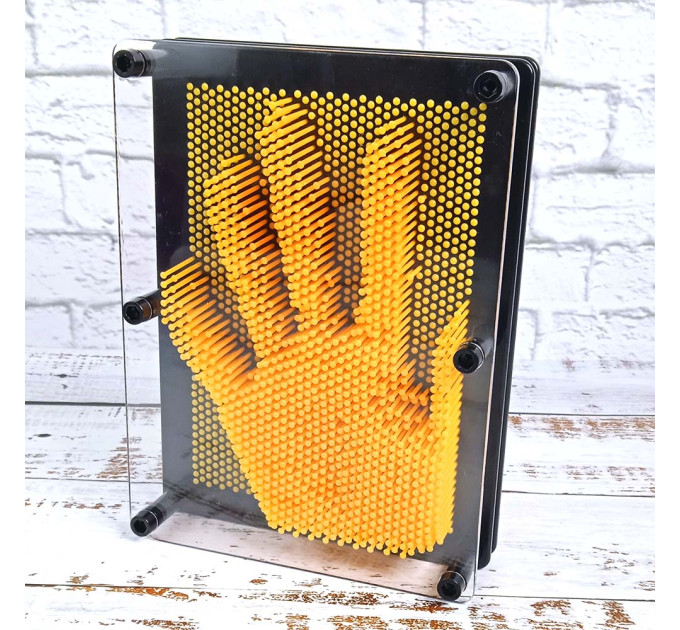 Гвозди ART-PIN Скульптор XL пластик (желтые)