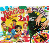 Игра напольная ТВИСТЕР 2 В 1 ПЛЮС ТВИСТЕРОК