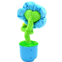 Интерактивная игрушка танцующий Цветок, блютуз колонка с FM радио Dancing Flower (голубая) Интерактивная игрушка танцующий Цветок, блютуз колонка с FM радио Dancing Flower (голубая)