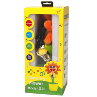 Интерактивная игрушка танцующий Цветок, блютуз колонка с FM радио Dancing Flower (оранжевая) Интерактивная игрушка танцующий Цветок, блютуз колонка с FM радио Dancing Flower (оранжевая)