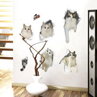 Интерьерная наклейка CD Кошки SK6066 60х45см
