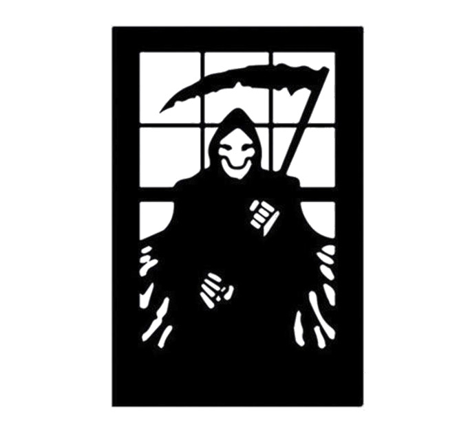 Інтер'єрна наклейка HL Смерть із косою 144 51х72см