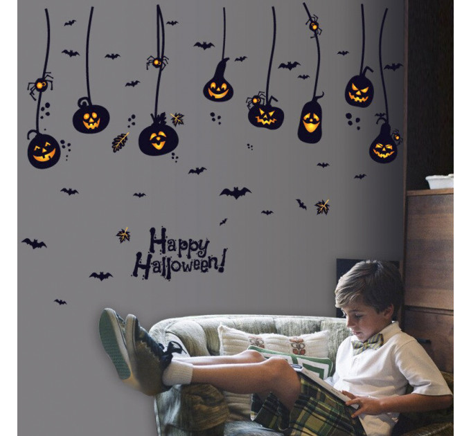 Интерьерная наклейка HL Тыква Лампа SK9094 60х90см