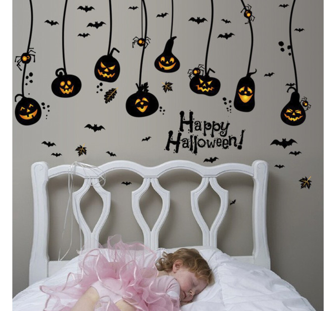 Интерьерная наклейка HL Тыква Лампа SK9094 60х90см