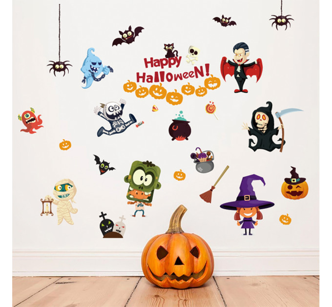 Интерьерная наклейка HL Вечеринка Хэллоуин SK9096 60х90см