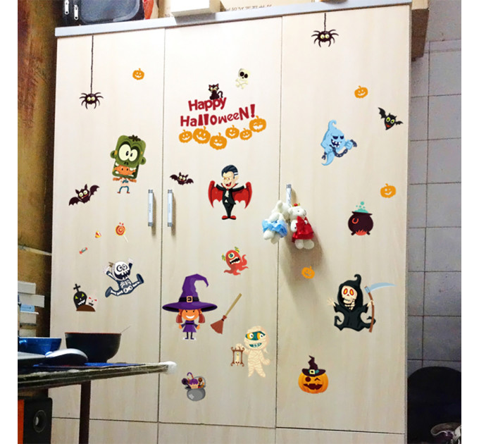 Интерьерная наклейка HL Вечеринка Хэллоуин SK9096 60х90см