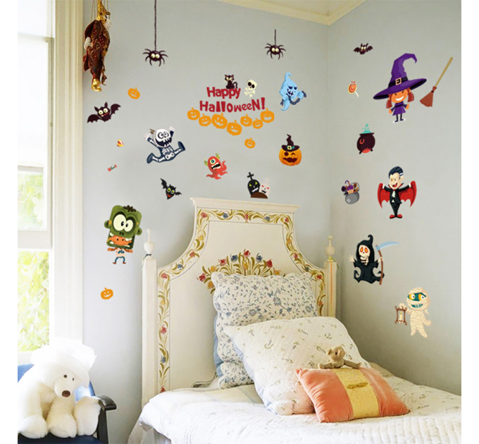 Интерьерная наклейка HL Вечеринка Хэллоуин SK9096 60х90см