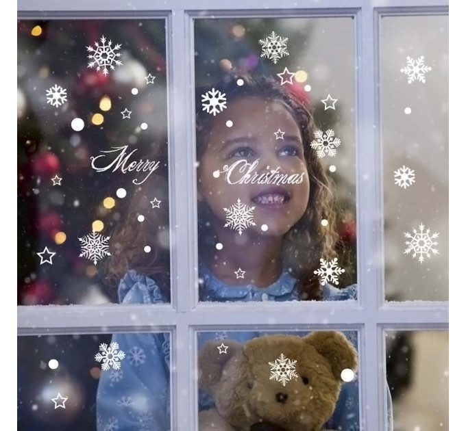 Интерьерная наклейка NG Рождественская SK6012 45х60см