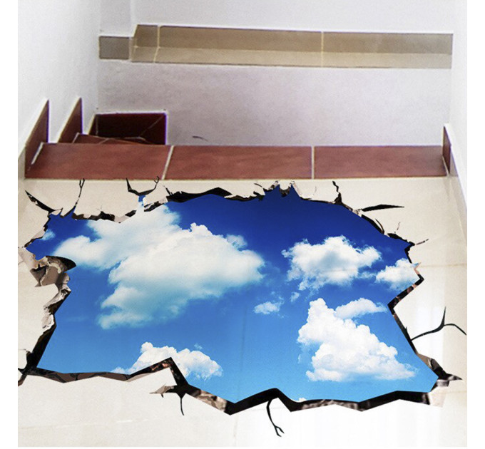 Интерьерная наклейка SS Голубое небо AY9253 90х60см