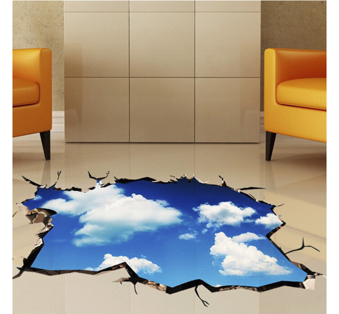 Интерьерная наклейка SS Голубое небо AY9253 90х60см