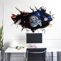 Интерьерная наклейка SS Космонавт SK9066A 90х60см