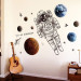 Интерьерная наклейка SS Космонавт XL8335 90х60см