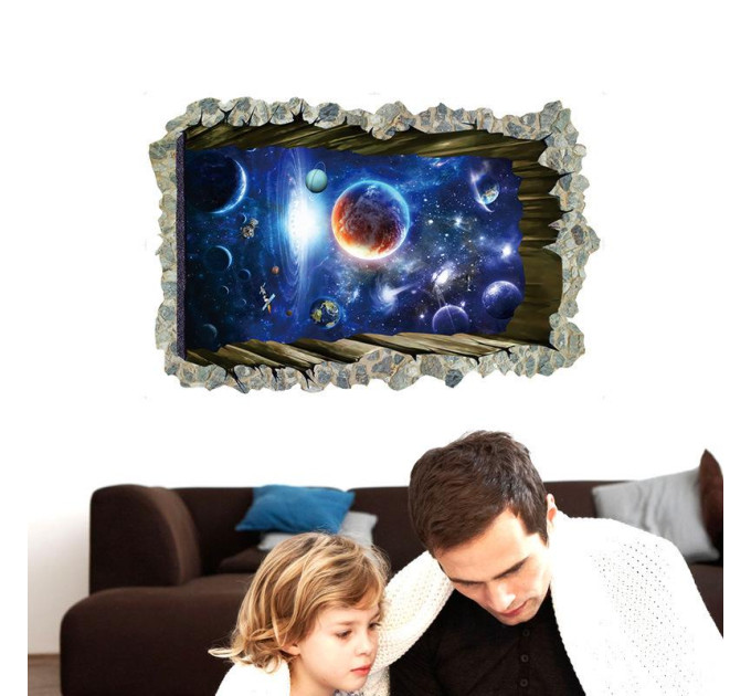 Интерьерная наклейка SS Космос SK9304N 90х60см