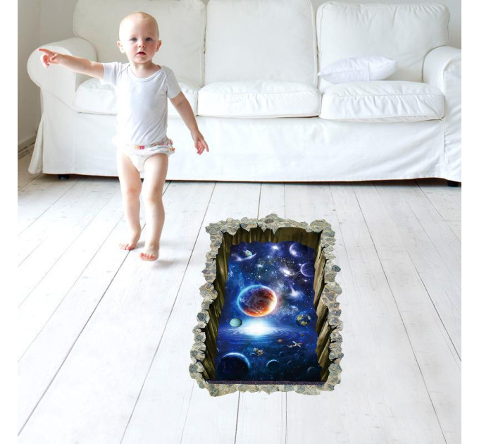 Интерьерная наклейка SS Космос SK9304N 90х60см