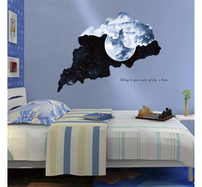 Интерьерная наклейка SS Луна XC7001 70х50см