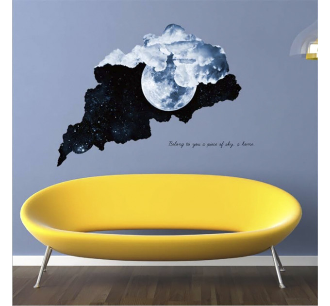 Интерьерная наклейка SS Луна XC7001 70х50см