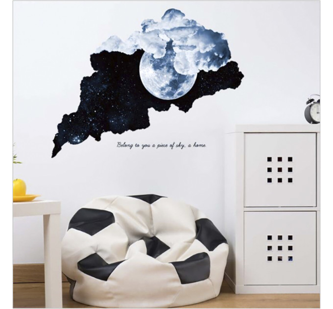 Интерьерная наклейка SS Луна XC7001 70х50см