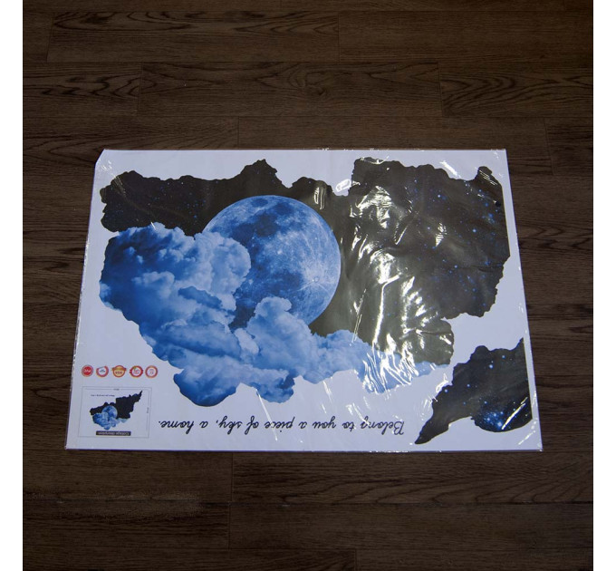 Интерьерная наклейка SS Луна XC7001 70х50см