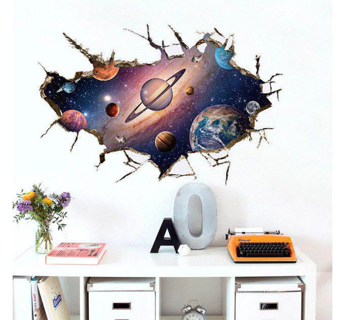 Інтер'єрна наклейка SS Планети SK9066B 90х60см