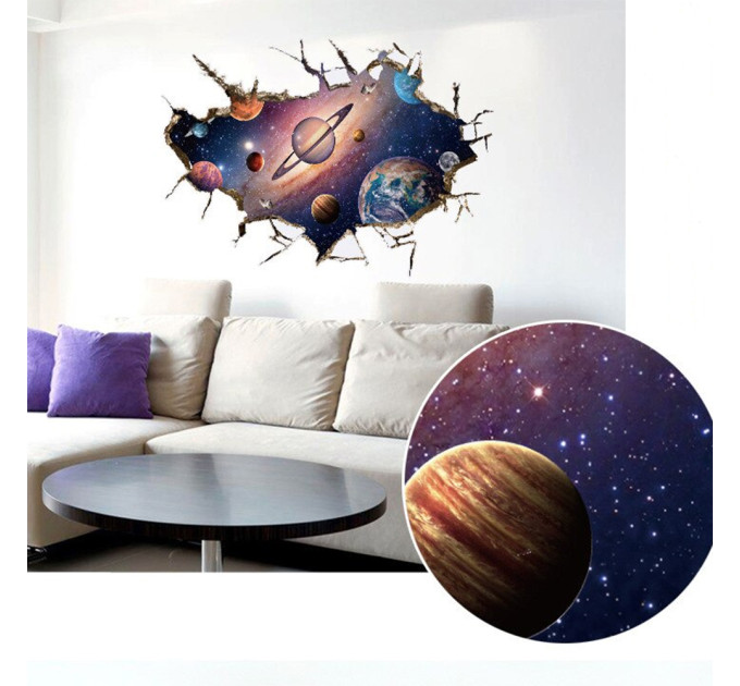Інтер'єрна наклейка SS Планети SK9066B 90х60см