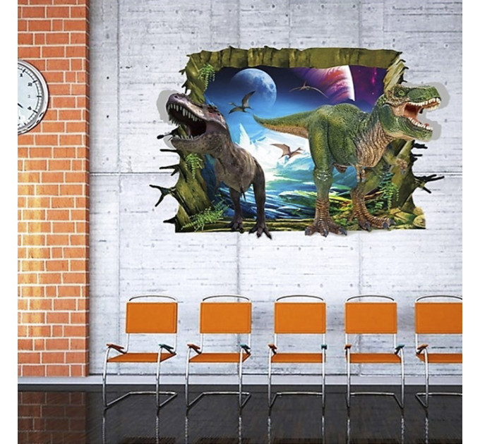 Интерьерная наклейка ZOO Мир Динозавров AY9265 90х60см