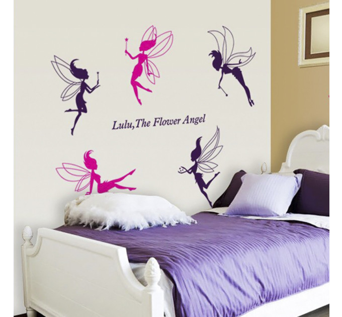 Интерьерная наклейка Детская Феи AY7022 70х50см