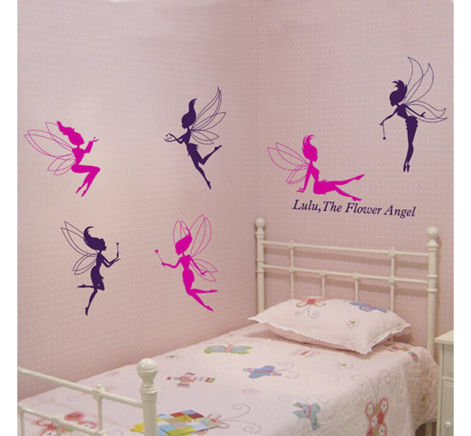 Интерьерная наклейка Детская Феи AY7022 70х50см