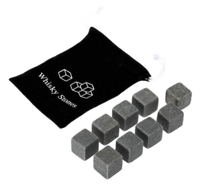 Камни для виски Whisky Stones (серые)