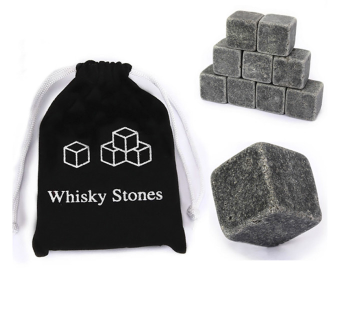 Камни для виски Whisky Stones (серые)