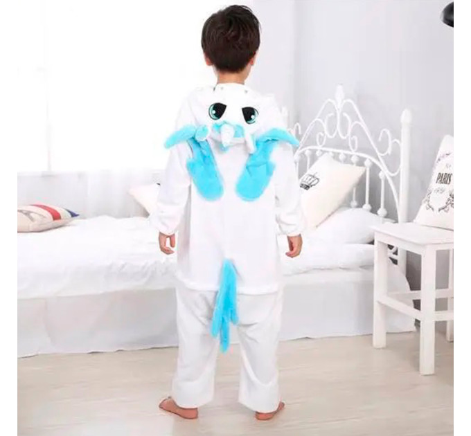 Кигуруми детский Единорог (белый) 110