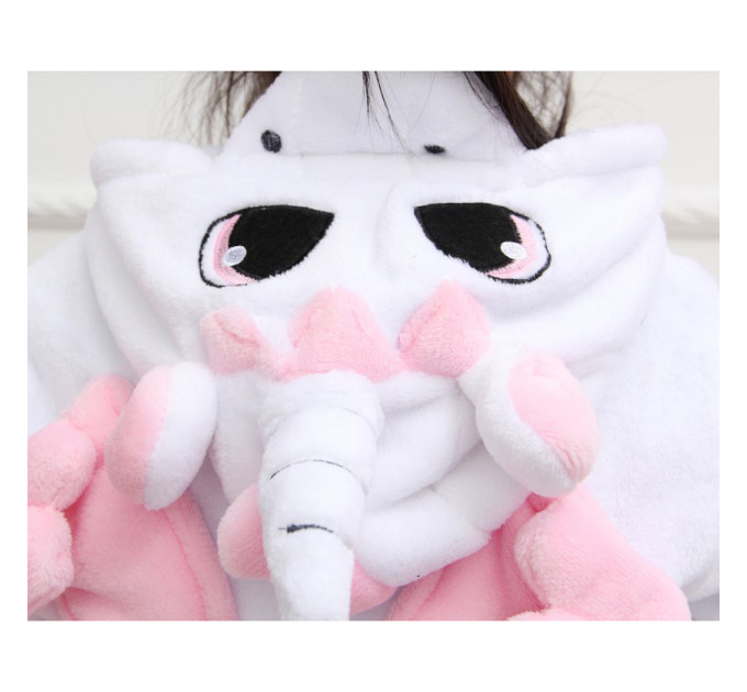 Кигуруми детский Единорог (белый) 110