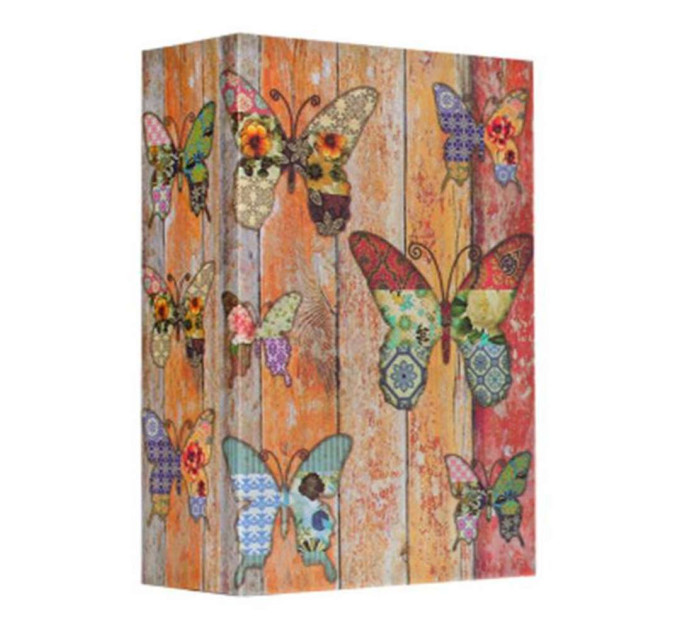 Книга сейф (18см) Бабочки