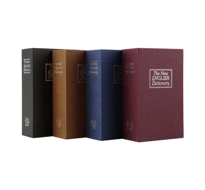 Книга сейф (18см) Словарь бордовый
