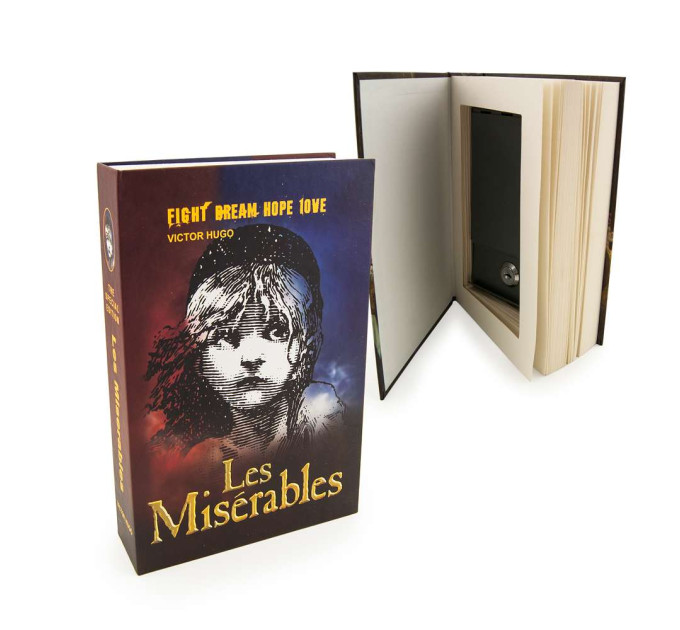Книга сейф со страницами В.Гюго
