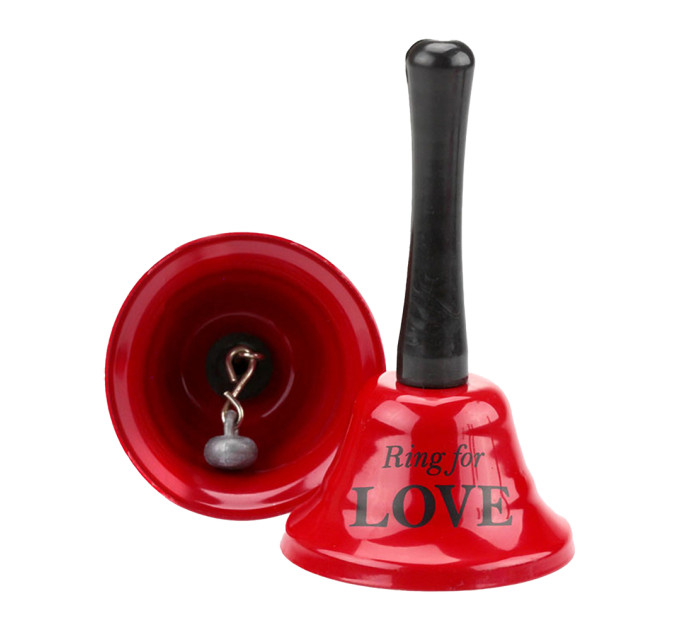 Колокольчик LOVE (красный)